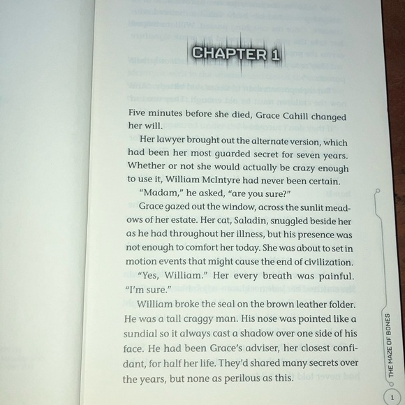 Book ONE The 39 Clues: the maze of bones by Rick Riordan - Picture 7 of 10